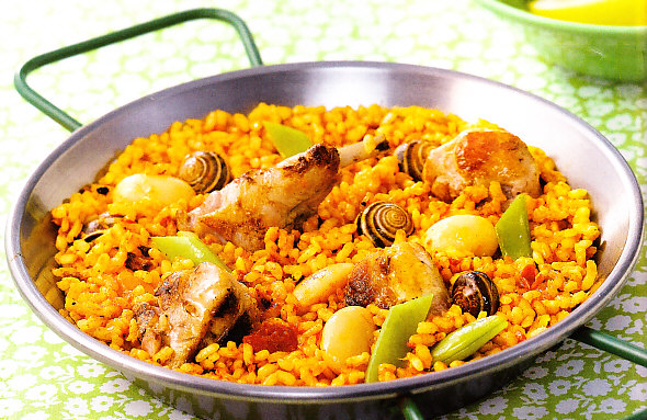 Paella valenciana